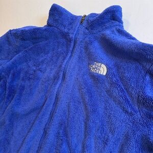 The North Face‎ Women's Fleece Jacket Blue Size M Full Zip Casual